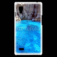 Coque LG Optimus L9 Petite crique en Sicile