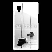 Coque LG Optimus L9 Bateau sur un lac