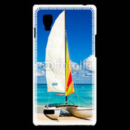 Coque LG Optimus L9 Bateau plage de Cuba