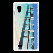 Coque LG Optimus L9 Ponton de mer des bahamas