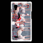 Coque LG Optimus L9 flamand rose