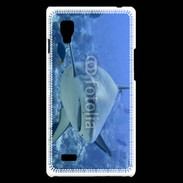 Coque LG Optimus L9 Requin blanc