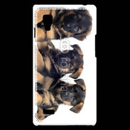 Coque LG Optimus L9 Chiots Berger Allemand