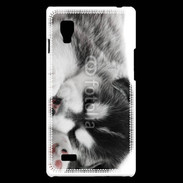 Coque LG Optimus L9 Chiot Husky