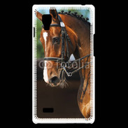 Coque LG Optimus L9 Dressage cheval 1