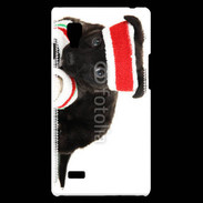Coque LG Optimus L9 Chiot joueur de tennis