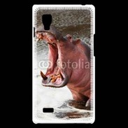 Coque LG Optimus L9 Hippopatame