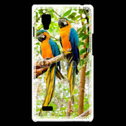 Coque LG Optimus L9 Duo de perroquets