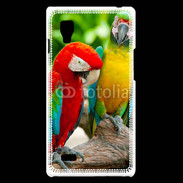Coque LG Optimus L9 Couple de perroquets