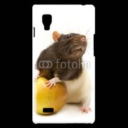 Coque LG Optimus L9 Rat bicouleur