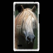 Coque LG Optimus L9 Cheval camarguais