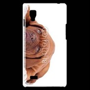 Coque LG Optimus L9 Mastiff marron
