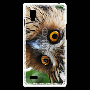 Coque LG Optimus L9 Tête de chouette
