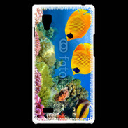 Coque LG Optimus L9 Poisson jaune