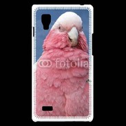 Coque LG Optimus L9 Perroquet rose