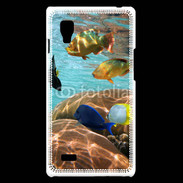 Coque LG Optimus L9 Poissons et coraux 5