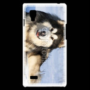 Coque LG Optimus L9 Chien d'Alaska