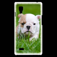 Coque LG Optimus L9 Petit Bulldog anglais