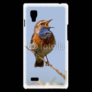 Coque LG Optimus L9 Oiseau bleu