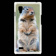 Coque LG Optimus L9 Marmotte 2