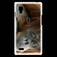 Coque LG Optimus L9 Portrait de singe