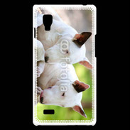Coque LG Optimus L9 Chien Bull terrier anglais 1