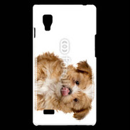 Coque LG Optimus L9 Petit chiot 4
