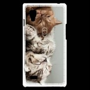 Coque LG Optimus L9 Sieste de chatons