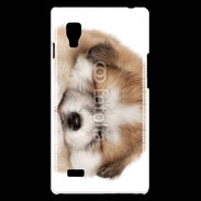 Coque LG Optimus L9 Chiot chien loup 5