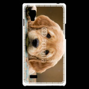 Coque LG Optimus L9 Chiot labrador golden 2