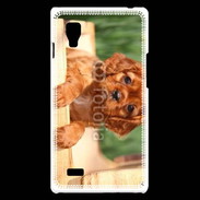 Coque LG Optimus L9 Chiot King Charles 2