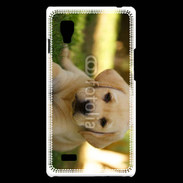 Coque LG Optimus L9 Chiot labrador 4