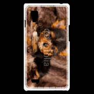Coque LG Optimus L9 Chiot Yorkshire 10