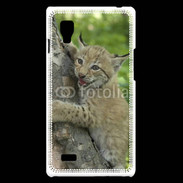 Coque LG Optimus L9 Bébé Lynx