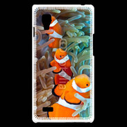 Coque LG Optimus L9 Trio de poisson clown