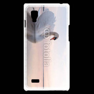 Coque LG Optimus L9 Faites moi un cygne