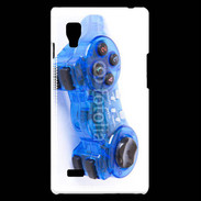 Coque LG Optimus L9 Manette de jeux bleue