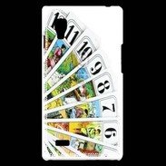 Coque LG Optimus L9 Cartes de tarot sur fond blanc