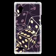 Coque LG Optimus L9 Illustration de dés noirs