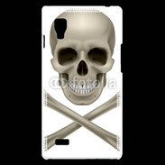Coque LG Optimus L9 Tête de mort