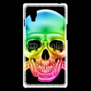 Coque LG Optimus L9 Tête de mort couleur