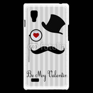 Coque LG Optimus L9 Valentine's day card