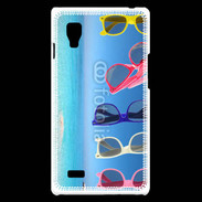 Coque LG Optimus L9 Lunettes en vacances