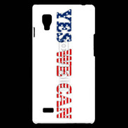Coque LG Optimus L9 Yes we can 3