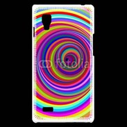 Coque LG Optimus L9 Fond Hypnotique 