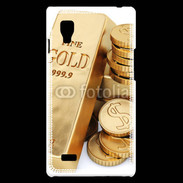 Coque LG Optimus L9 Lingot et pièces d'or