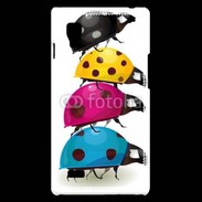 Coque LG Optimus L9 Pile de coccinelles
