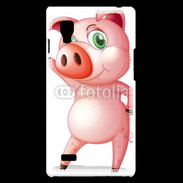Coque LG Optimus L9 Humour de cochon