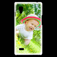 Coque LG Optimus L9 Sourire de bébé en plein air