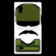 Coque LG Optimus L9 Moustache militaire